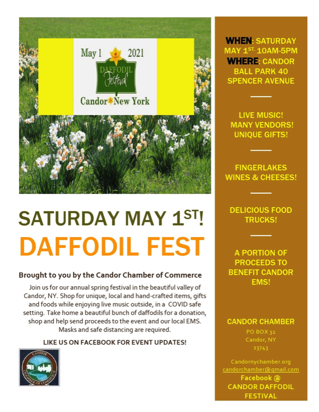 Candor Daffodil Fest Community Calendar Elmira Telegram